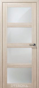 Дверное полотно 3D пленка «Кватро», Амурская лиственница, стекло-сатин