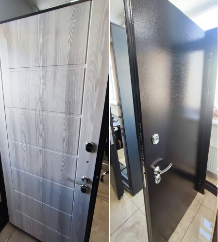 ТЕРМО YoDoors-250 антик медь МДФ ФЛТ-10 Ясень ривьера айс